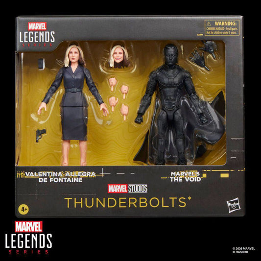 [$55.99] Marvel Legends Thunderbolts Valentina Allegra de Fontaine & The Void 2-pack