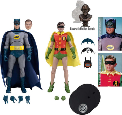 [$49.99] McFarlane Toys DC Multiverse Batman and Robin (Batman Classic TV Series) Collector Edition 2-pack