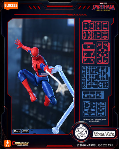 [$19.99] Blokees Marvel Brand New Day Spider-Man Champion Class Model Kit