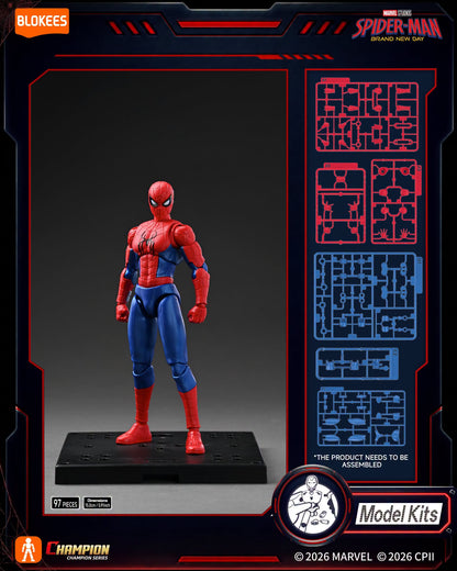 [$19.99] Blokees Marvel Brand New Day Spider-Man Champion Class Model Kit