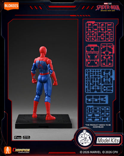 [$19.99] Blokees Marvel Brand New Day Spider-Man Champion Class Model Kit