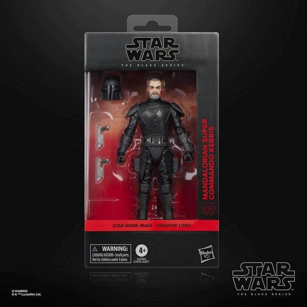 [$27.99] Star Wars Black Series Mandalorian Super Commando Kebris