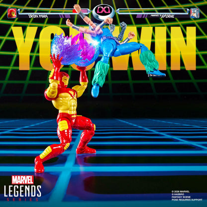 [$59.99] Marvel Legends Marvel Games Iron Man vs Spiral 2-pack