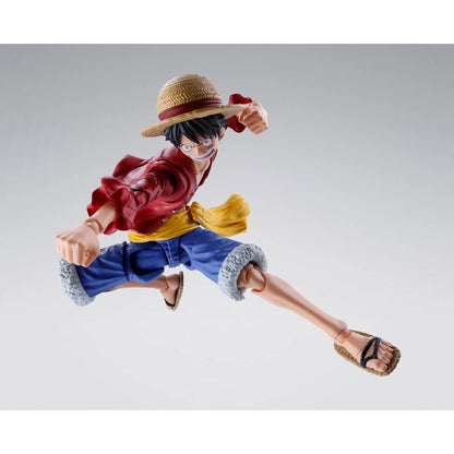[$37.99] One Piece Monkey D. Luffy Two Years Later S.H. Figuarts Action Figure