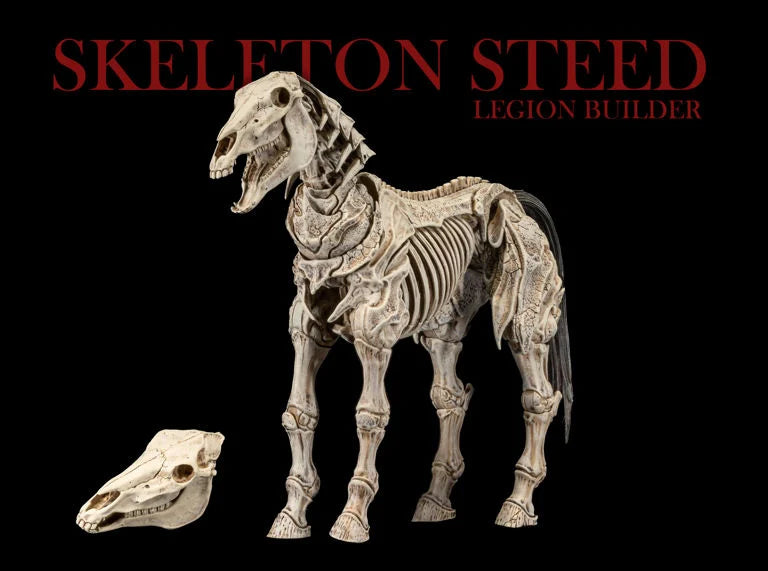 [$49.99] Reinforcements 3 Skeleton Steed Legion Builder Action Figure