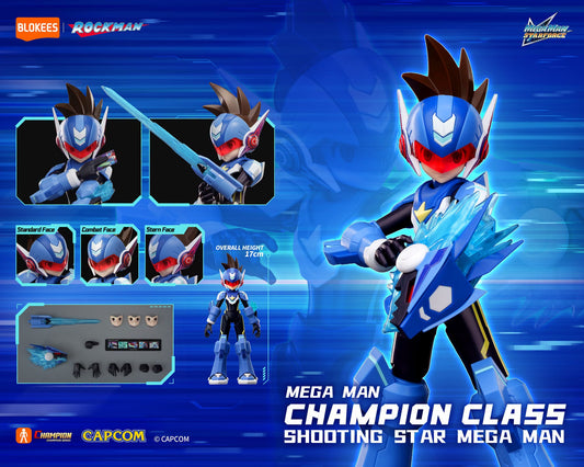 [$26.99] Mega Man Shooting Star Mega Man Champion Class 02 Model Kit