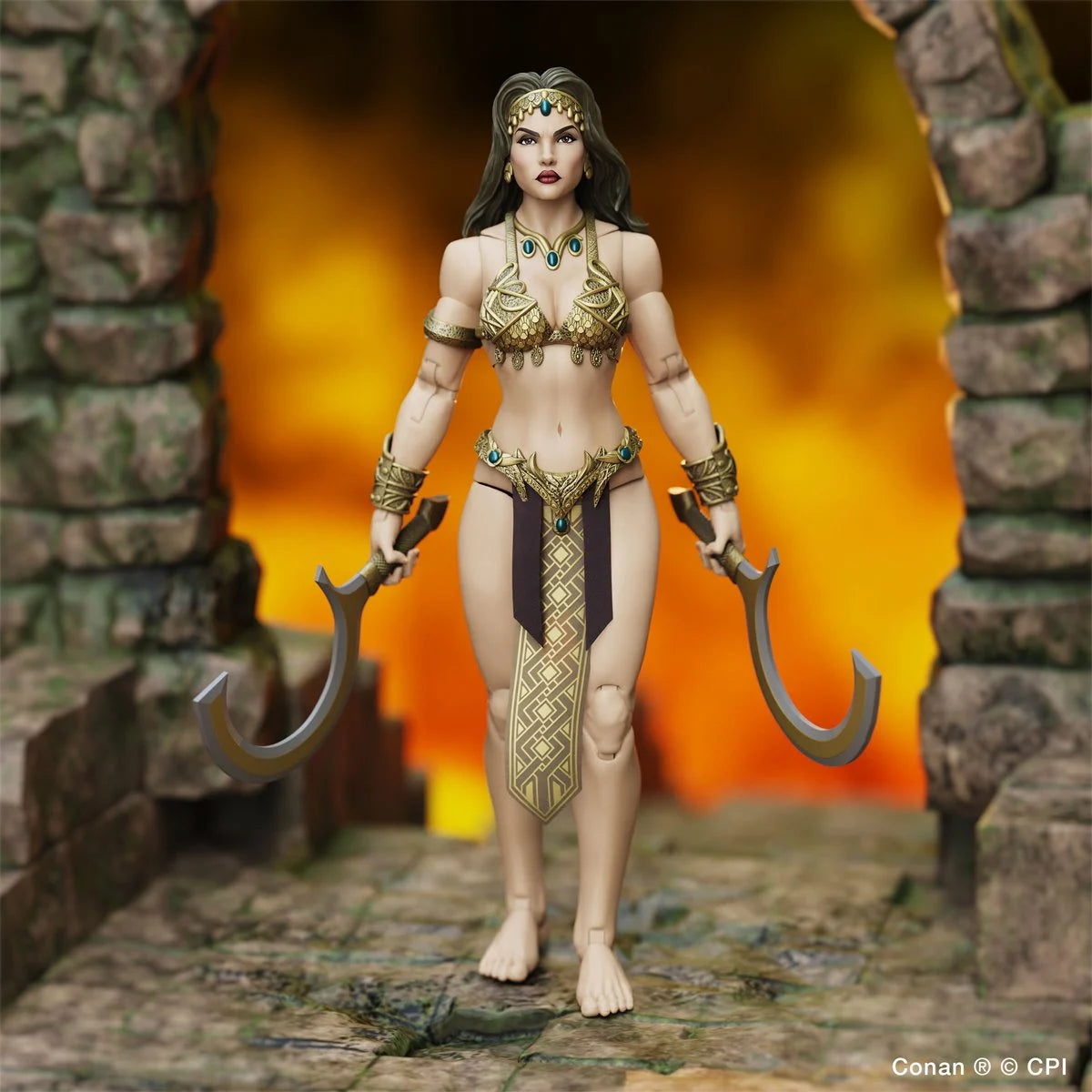 [$64.99] Conan the Barbarian Belit Queen of the Black Coast Epic H.A.C.K.S. 1:12 Scale
