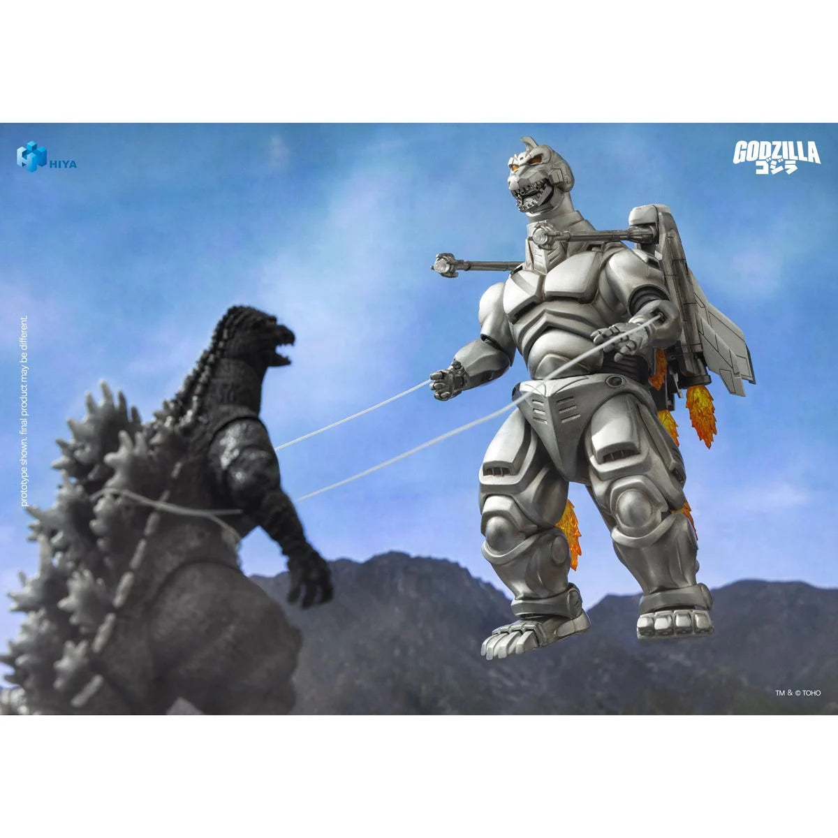 [95.99] Hiya Toys Godzilla vs. Mechagodzilla II Super Mechagodzilla Exquisite Basic Non-Scale Action Figure