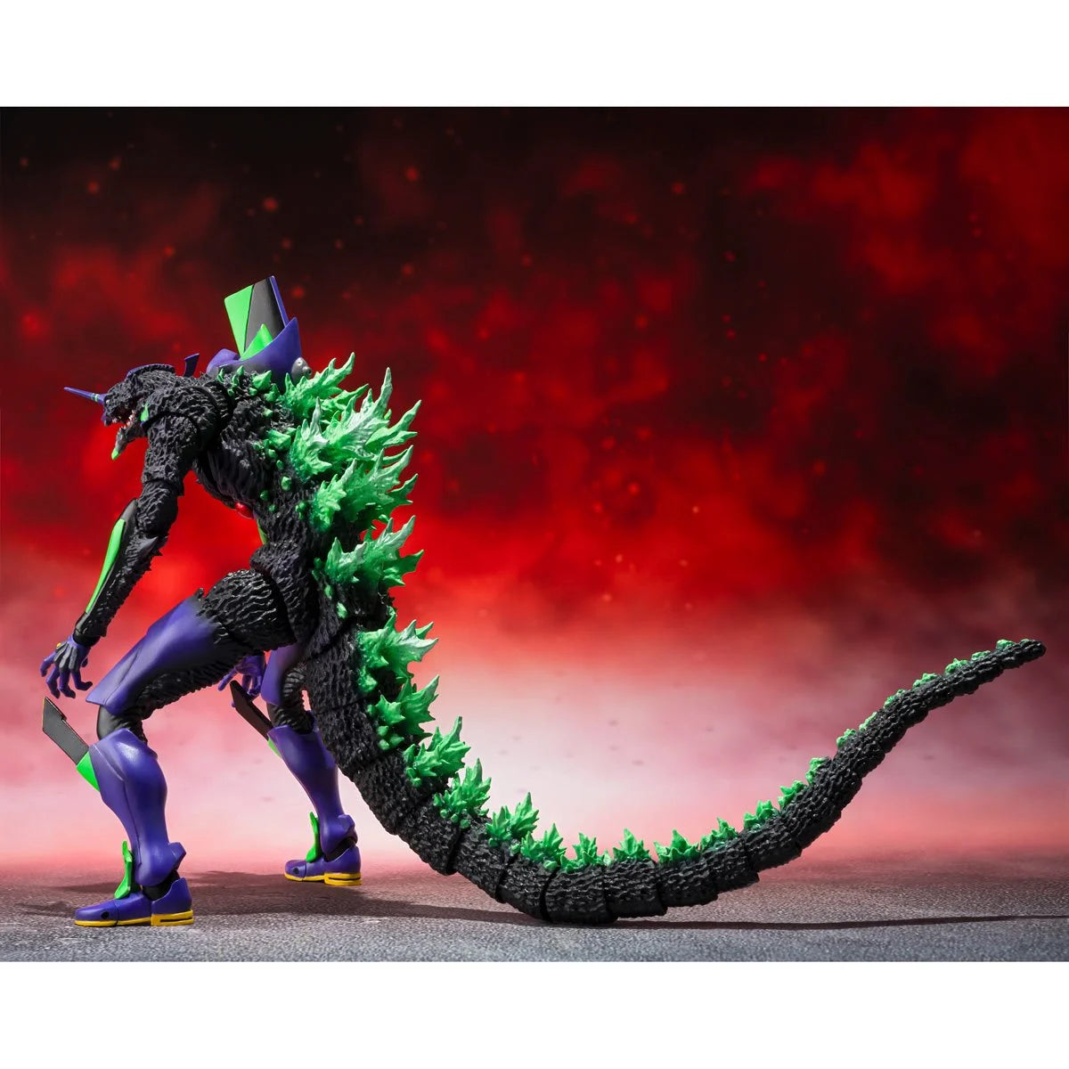[$159.99] Godzilla vs. Evangelion Evangelion Test Type-01 G Awakening Form S.H.MonsterArts Action Figure