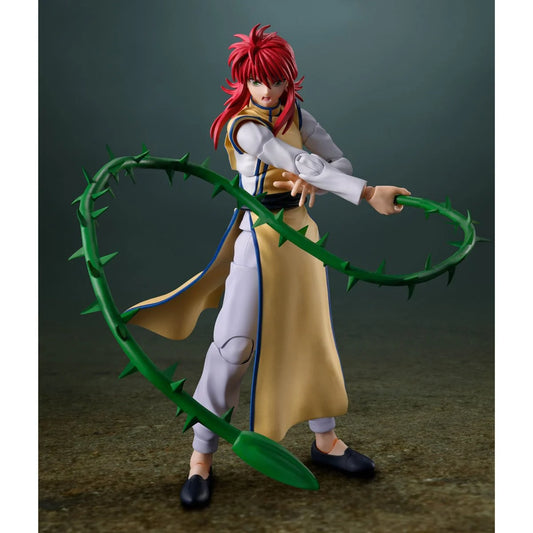 [$94.99] Yu Yu Hakusho Kurama S.H.Figuarts Action Figure