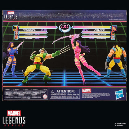 [$55.99] Marvel Legends Marvel Games Wolverine vs Psylocke (Player 3 Variants)