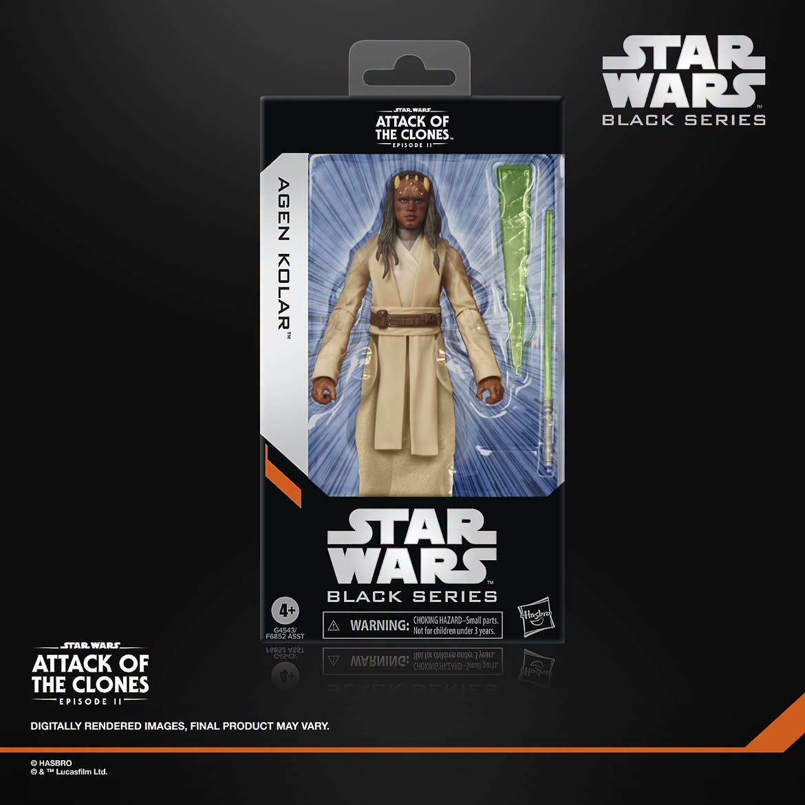 [$29.99] Hasbro Star Wars Black Series Agen Kolar