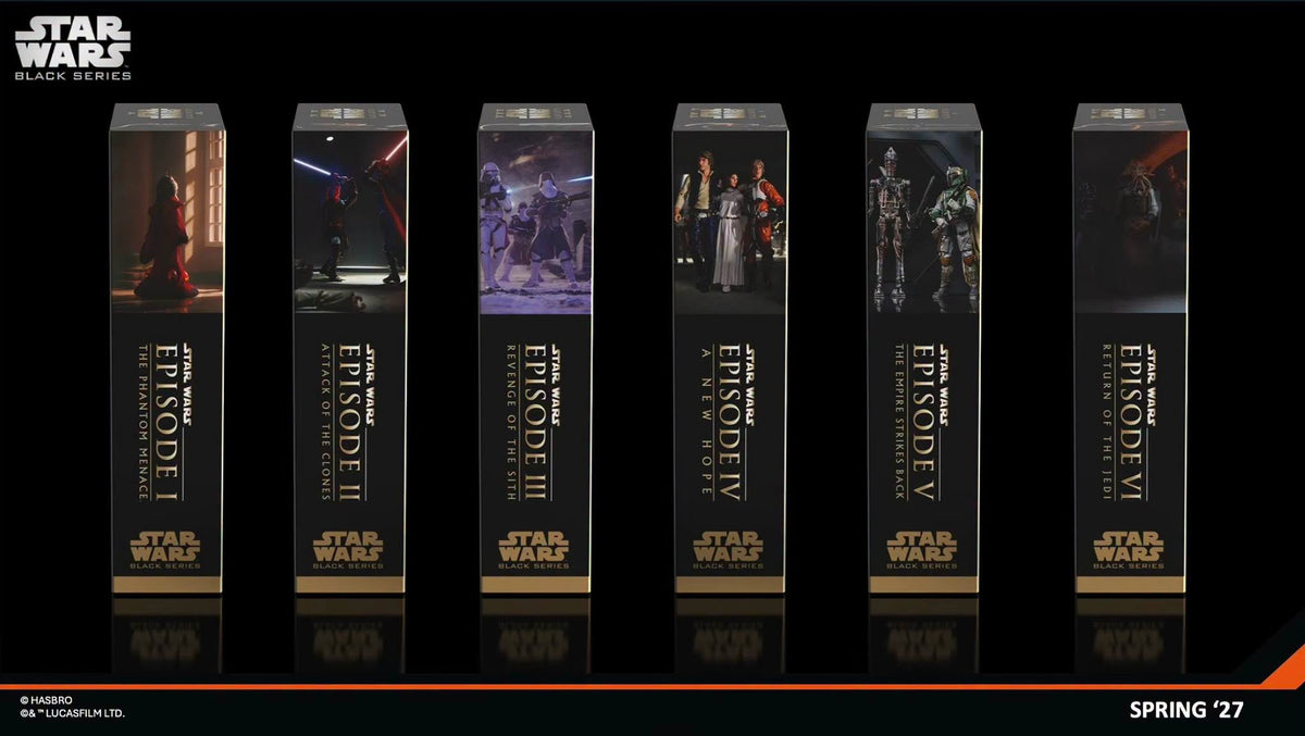 [$199.99] Hasbro Star Wars Black Series Saga Collection Multipack