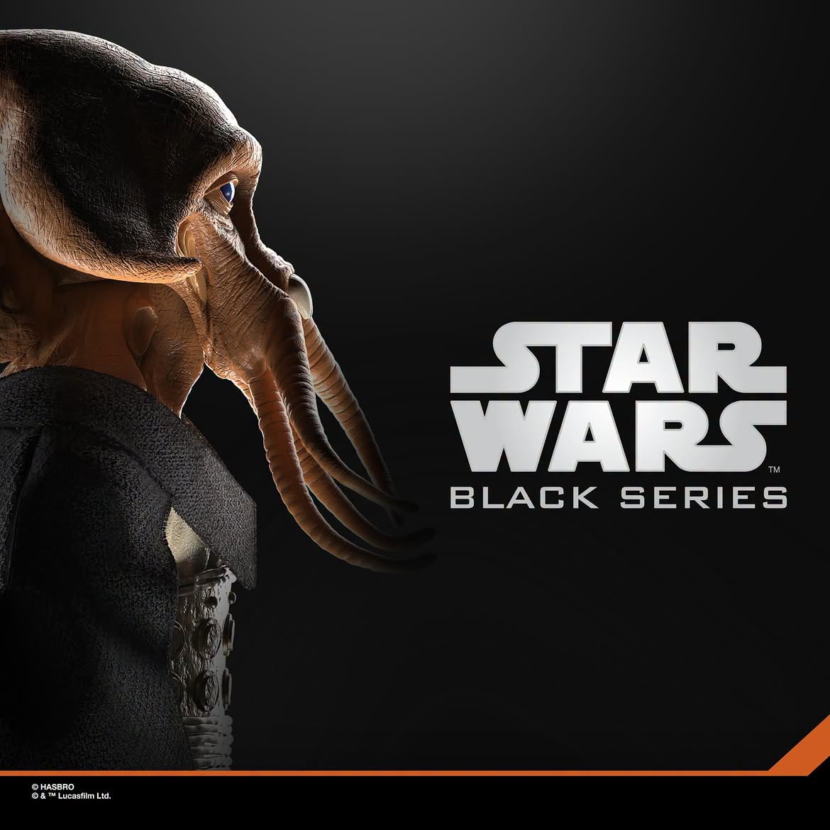 [$29.99] Hasbro Star Wars Black Series Saga Wave 1 Tessek Squid Head (Return of the Jedi)