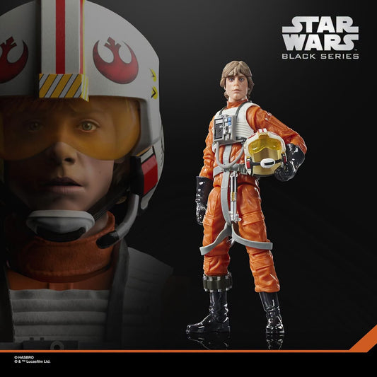 [$29.99] Hasbro Star Wars Black Series Saga Wave 1 X-Wing Pilot Luke Skywalker (A New Hope)