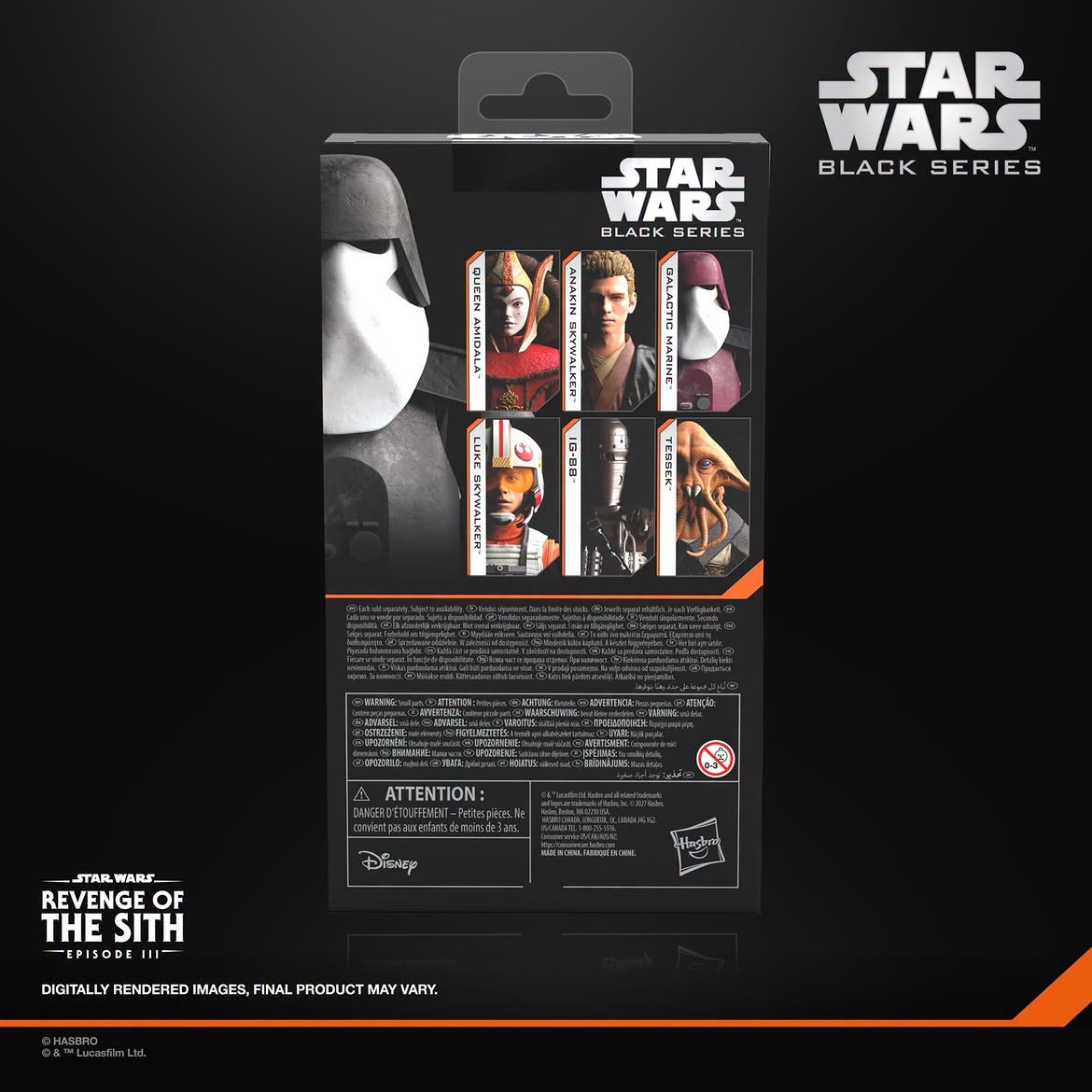 [$29.99] Hasbro Star Wars Black Series Saga Wave 1 Galactic Marine (Revenge of the Sith)