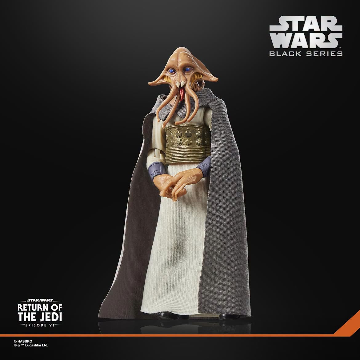 [$29.99] Hasbro Star Wars Black Series Saga Wave 1 Tessek Squid Head (Return of the Jedi)