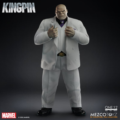 [$145.00] Mezco One:12 Collective Marvel Comics Kingpin Action Figure