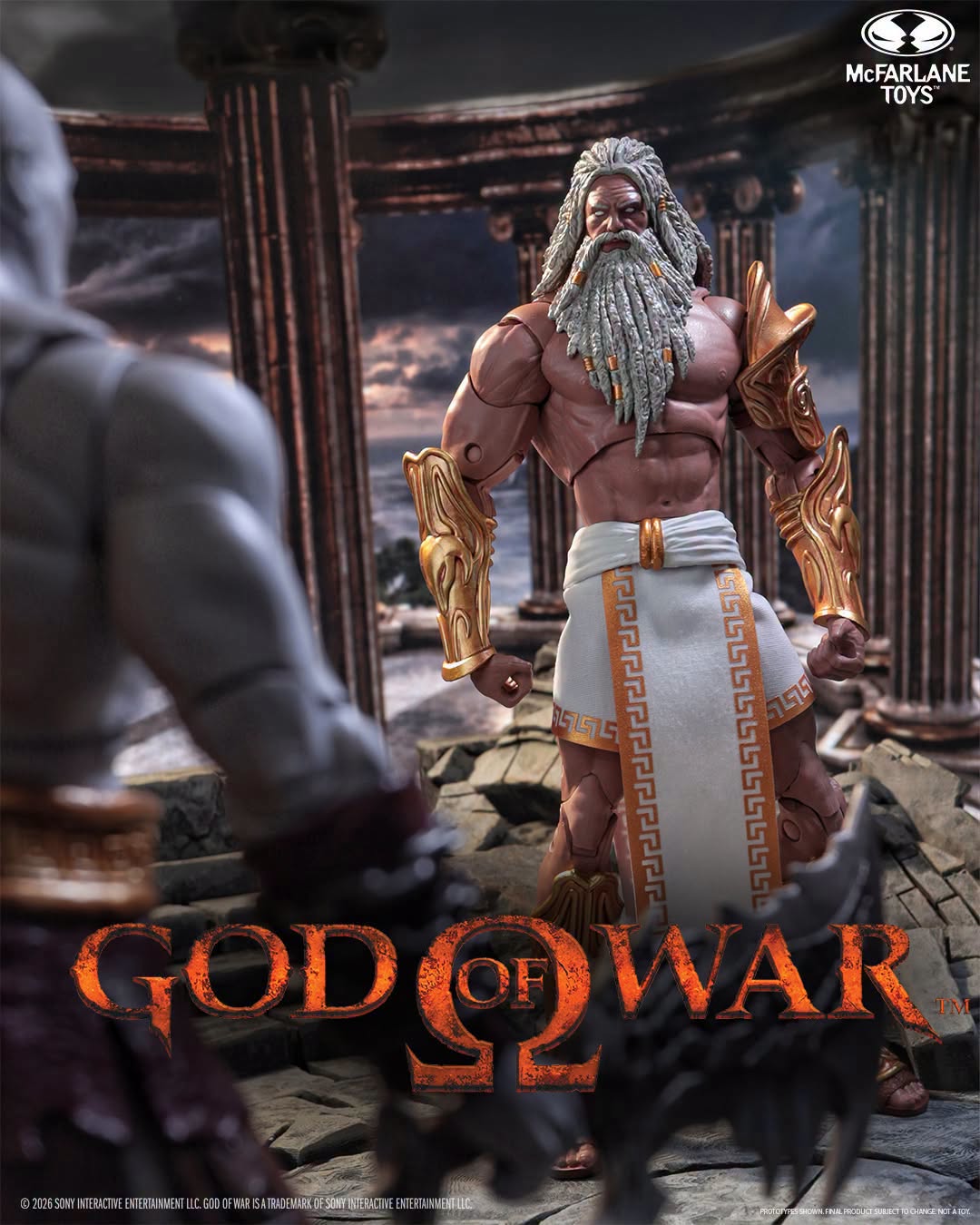 [$34.99] McFarlane Gaming Edition God of War Zeus
