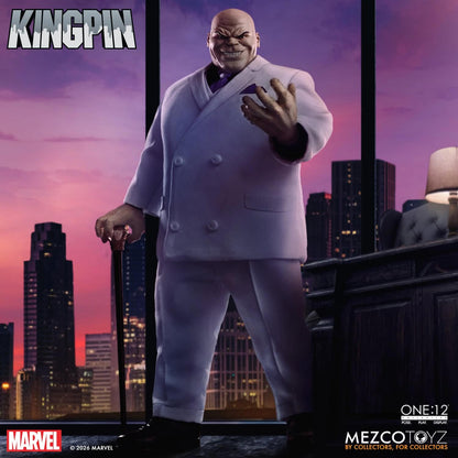 [$145.00] Mezco One:12 Collective Marvel Comics Kingpin Action Figure