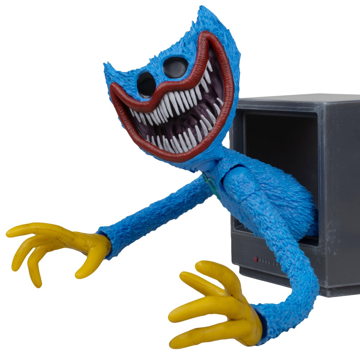 [$29.99] Poppy Playtime Wave 2 Nightmare Huggy 7-Inch Scale Action Figure