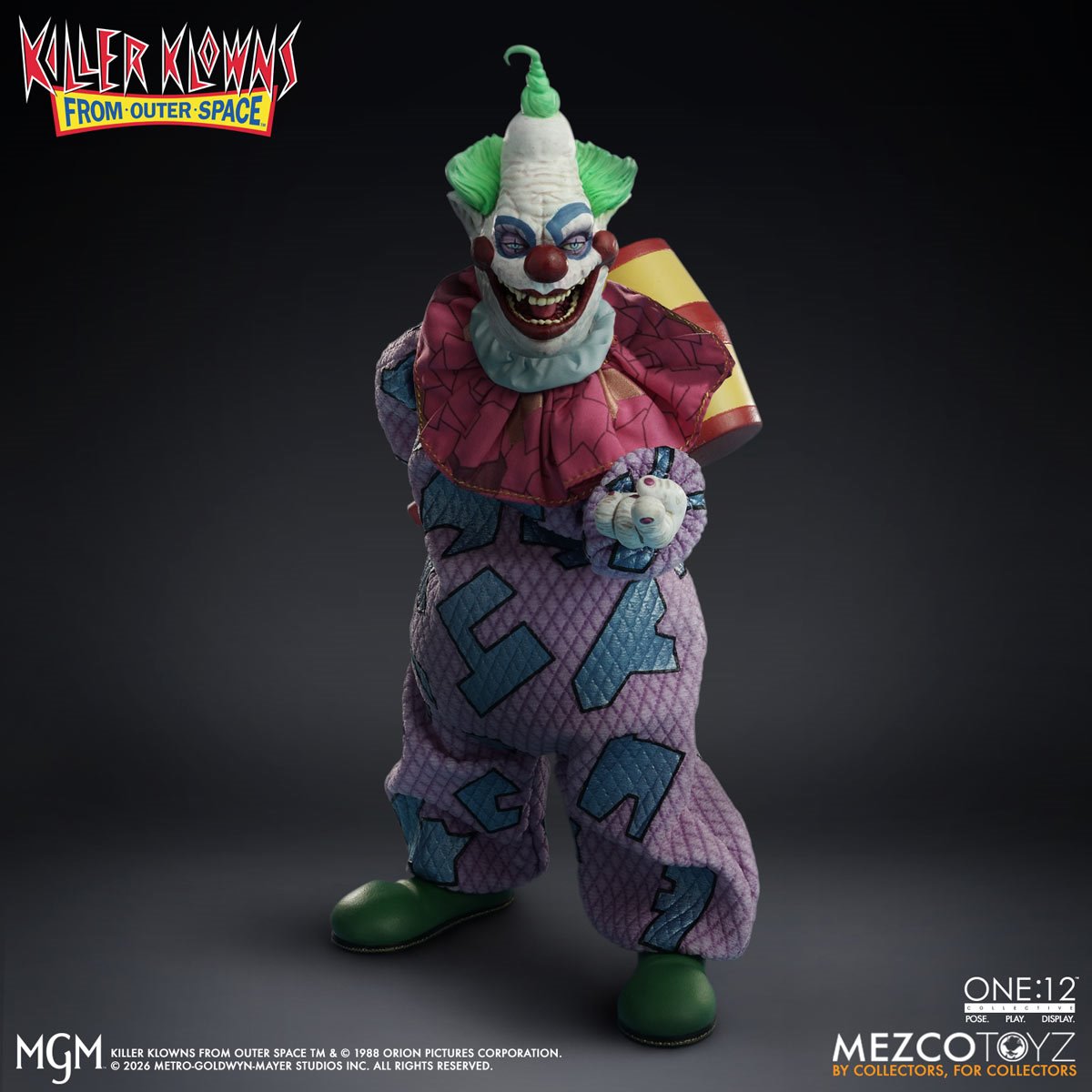 [$116.00] Killer Klowns From Outer Space Jumbo One:12 Collective Action Figure