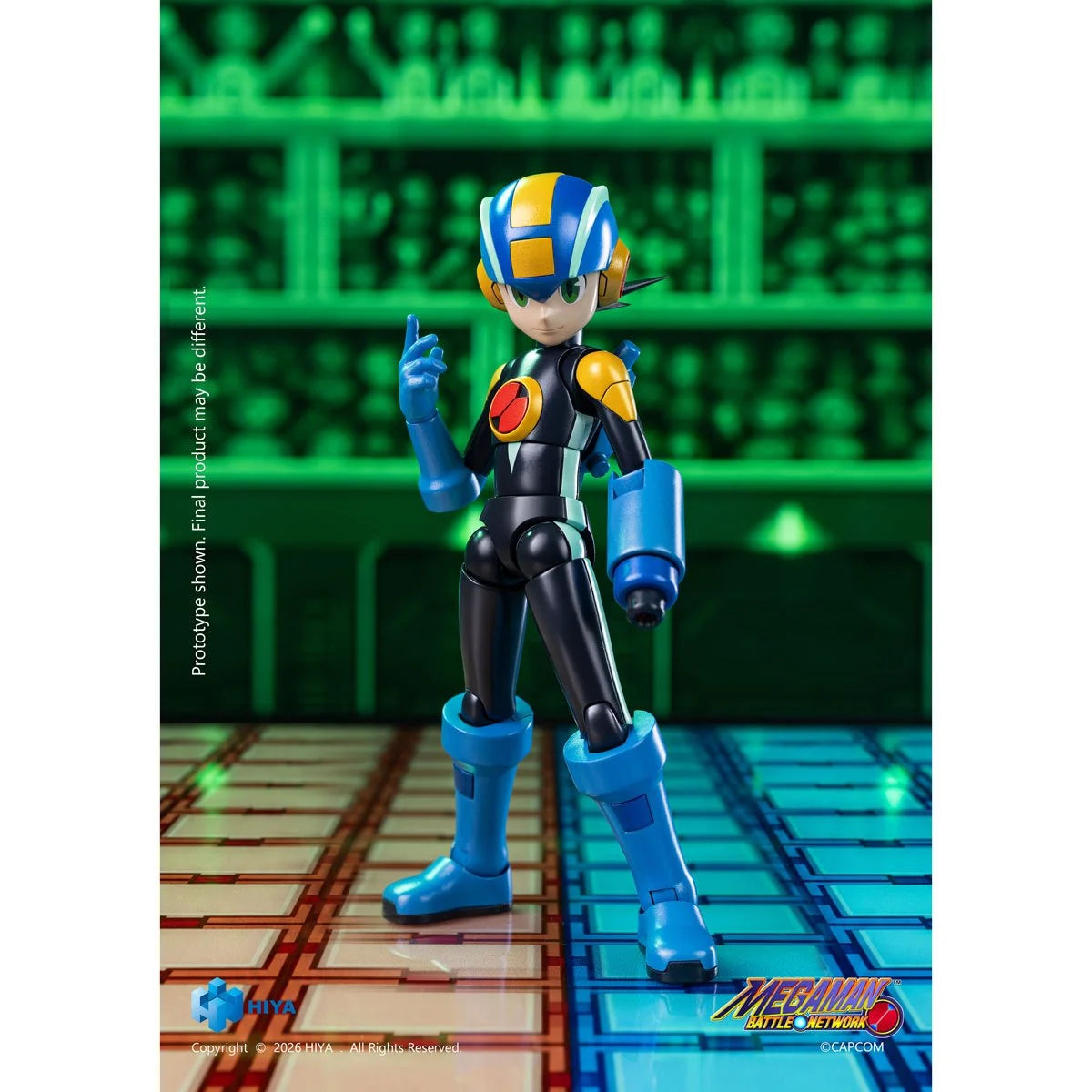 [$64.99] MegaMan.EXE Mega Man Battle Network Series Exquisite Basic Series None Scale 5-inch Action Figure