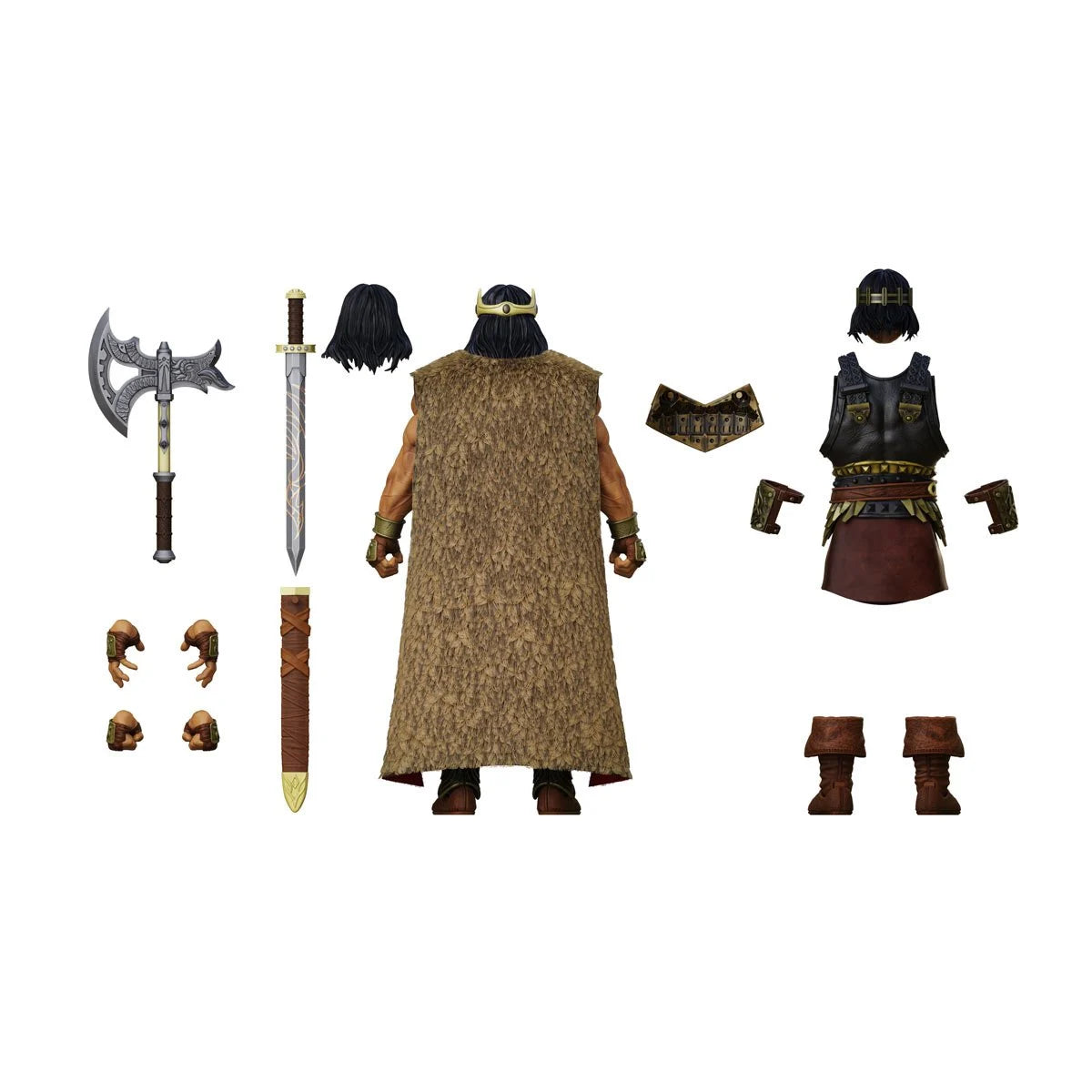 [$59.99] King Conan: Ruler of Aquilonia Epic H.A.C.K.S. 1:12 Scale Action Figure