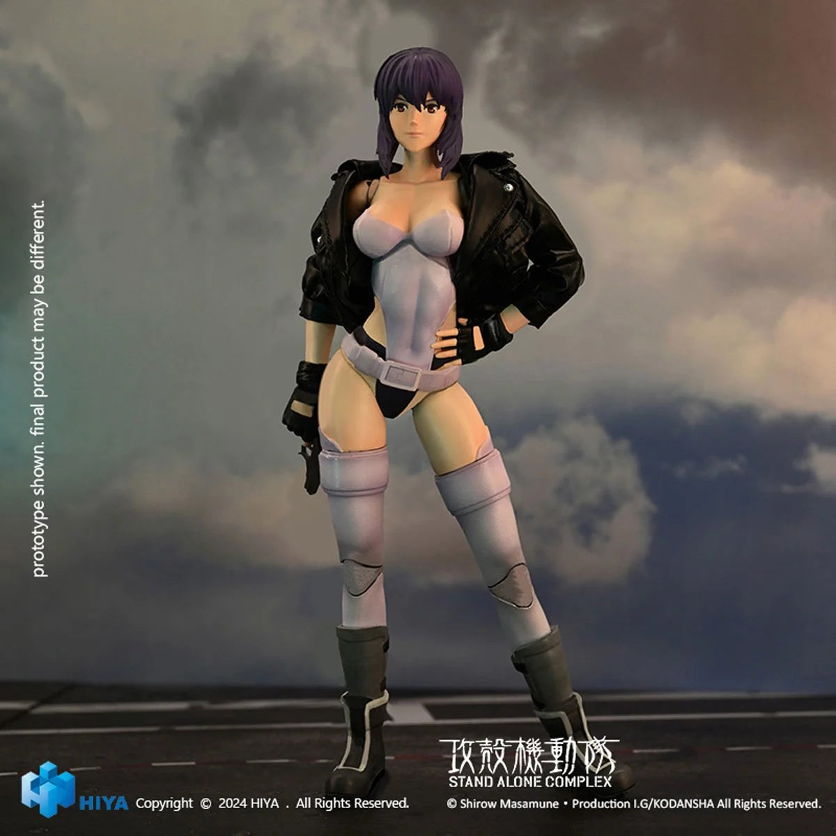 [$105.99] Hiya Toys Ghost in the Shell: Stand Alone Complex Motoko Kusanagi Super 1:12 Figure