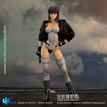 [$105.99] Hiya Toys Ghost in the Shell: Stand Alone Complex Motoko Kusanagi Super 1:12 Figure