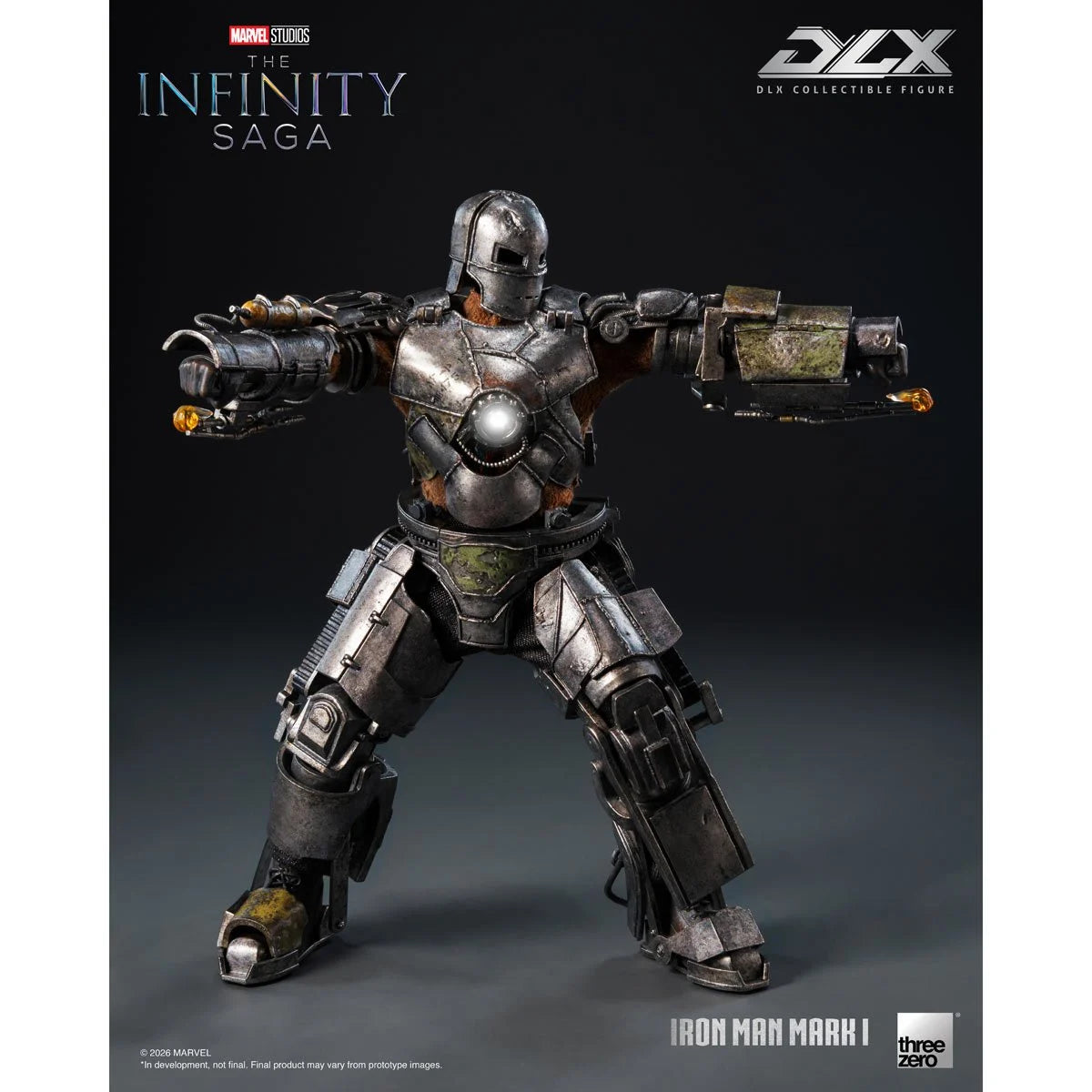 [$118.99] Marvel Studios: The Infinity Saga Iron Man Mark 1 DLX Action Figure