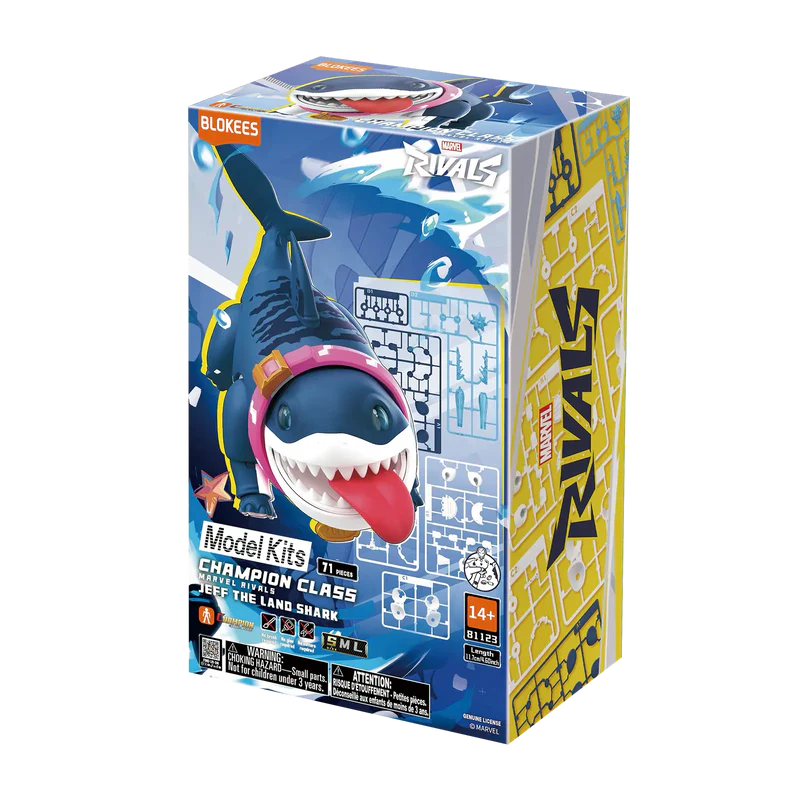 [$19.99] Blokees Marvel Rivals Jeff the Land Shark