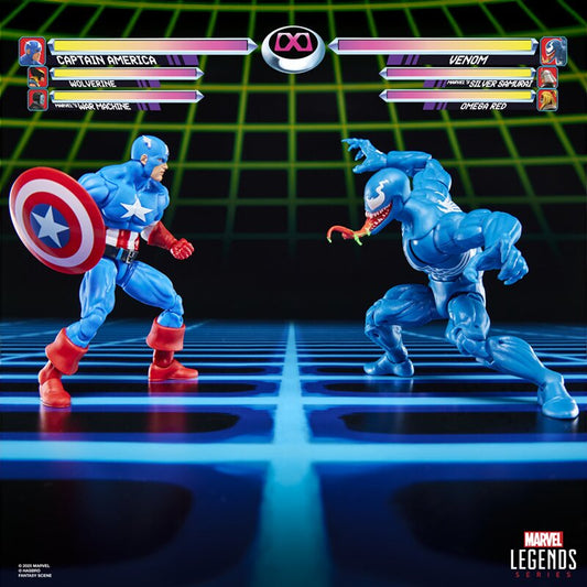 Marvel Legends Series Gamerverse Captain America vs Venom 2-Pack