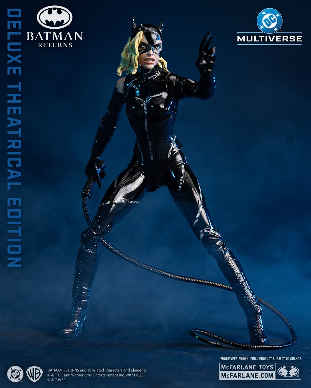 DC Multiverse Deluxe Theatrical Edition Batman Returns Battle Damaged Catwoman