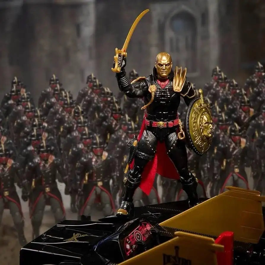 [109.99] G.I. Joe Classified Series 6" Iron Grenadier Destro & Despoiler Vehicle