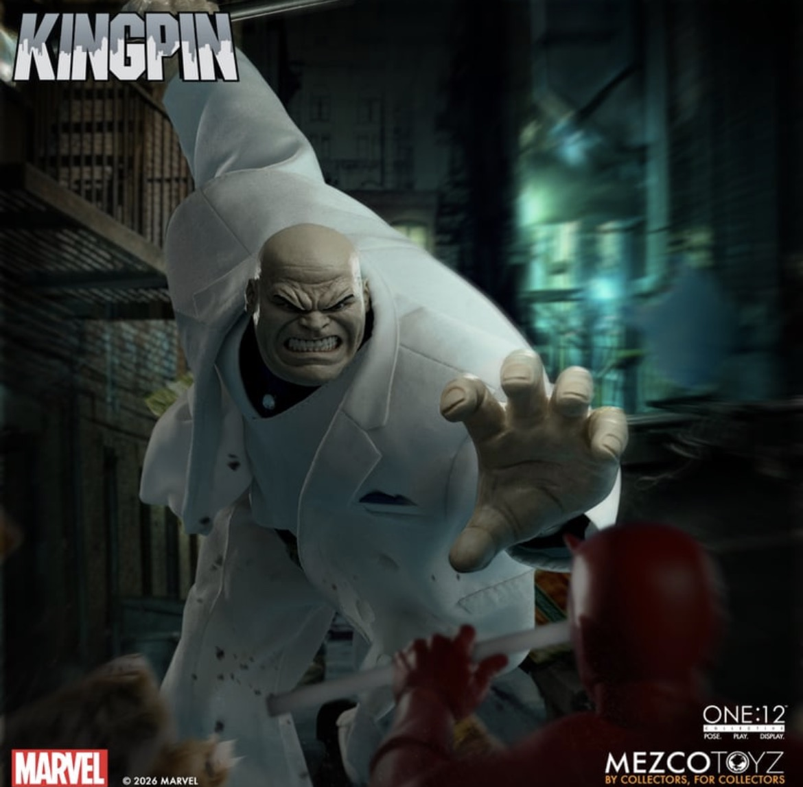[$145.00] Mezco One:12 Collective Marvel Comics Kingpin Action Figure