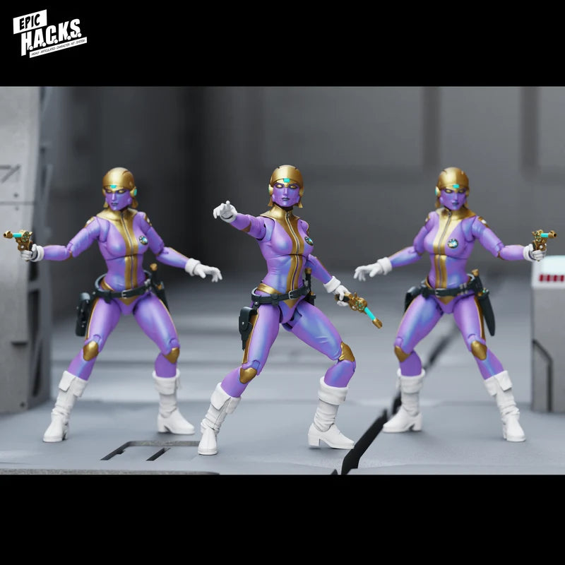 Epic H.A.C.K.S. Core Wave 1 Roxy London: Freelance Peacekeeper 1:12 Scale Action Figure