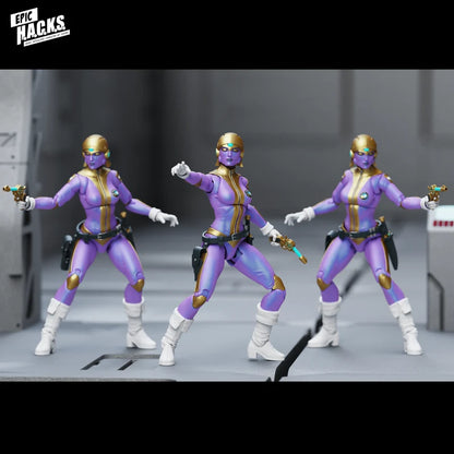 Epic H.A.C.K.S. Core Wave 1 Roxy London: Freelance Peacekeeper 1:12 Scale Action Figure