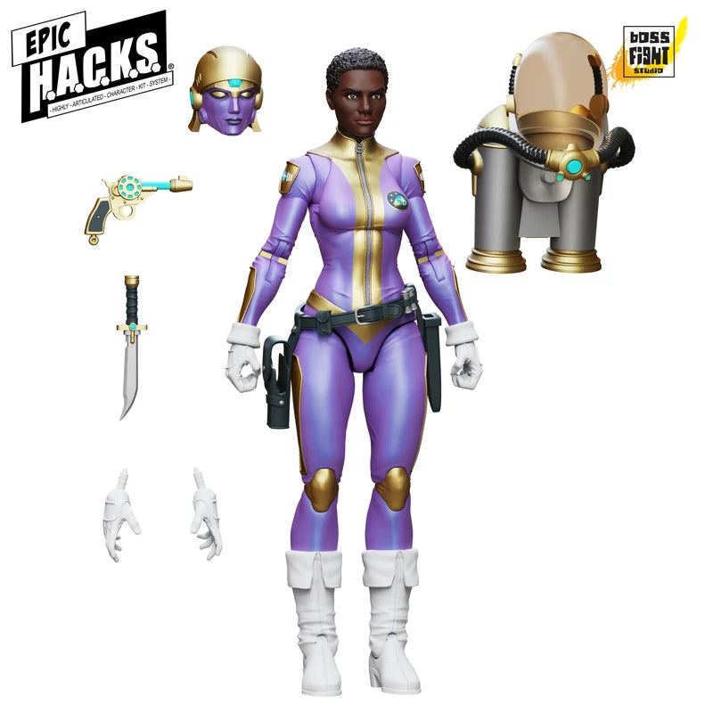 Epic H.A.C.K.S. Core Wave 1 Roxy London: Freelance Peacekeeper 1:12 Scale Action Figure