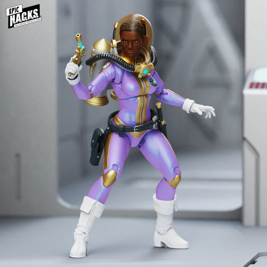 Epic H.A.C.K.S. Core Wave 1 Roxy London: Freelance Peacekeeper 1:12 Scale Action Figure