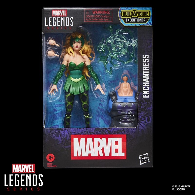 Hasbro Marvel Legends Enchantress (Executioner BAF)