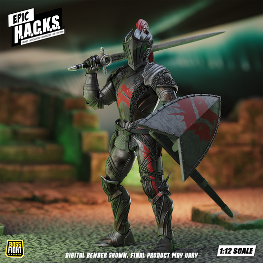 [$39.99] Epic H.A.C.K.S. Dire Knight Enchanted Armor 6-Inch Action Figure