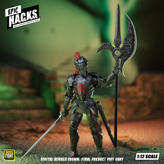 [$39.99] Epic H.A.C.K.S. Dire Knight Enchanted Armor 6-Inch Action Figure