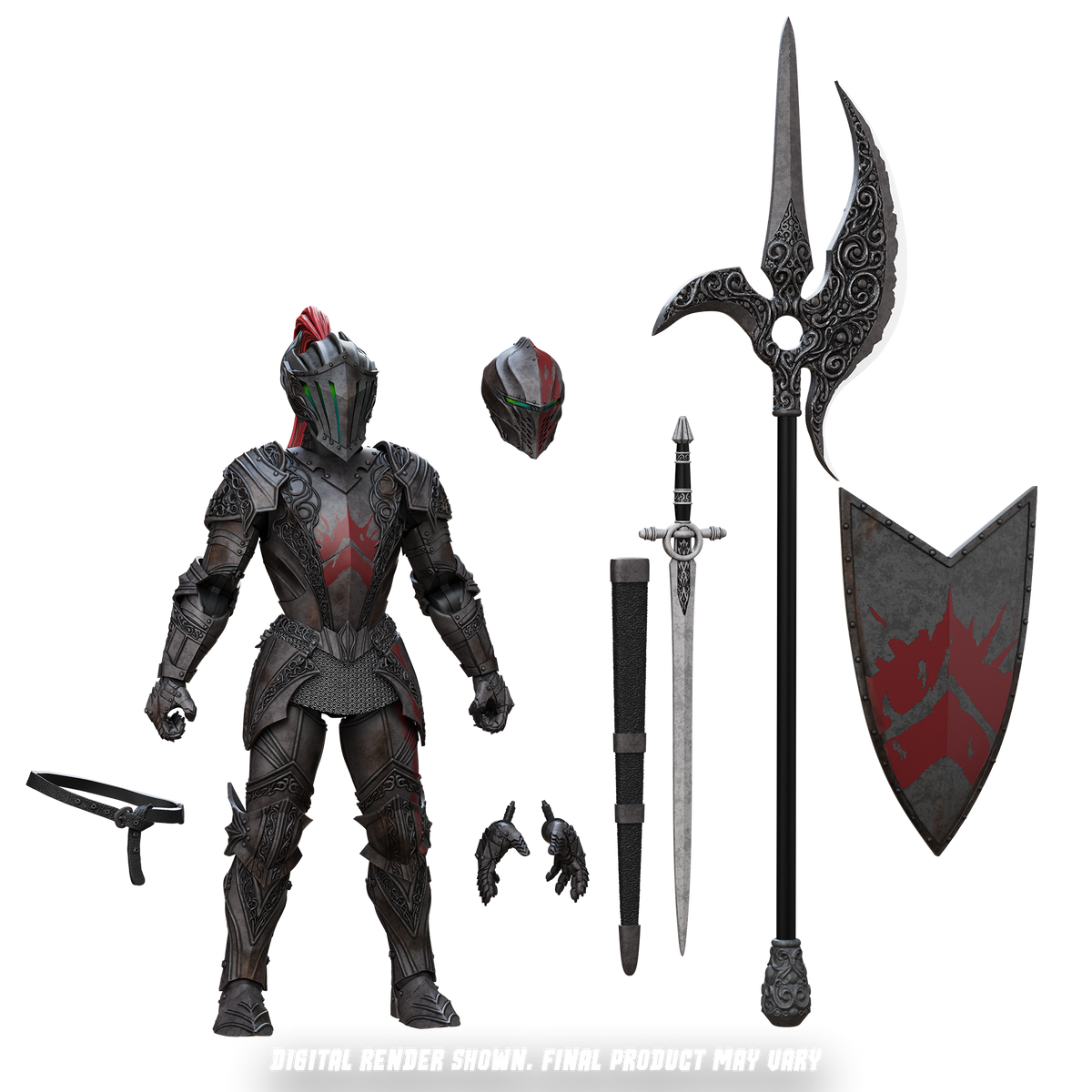 [$39.99] Epic H.A.C.K.S. Dire Knight Enchanted Armor 6-Inch Action Figure