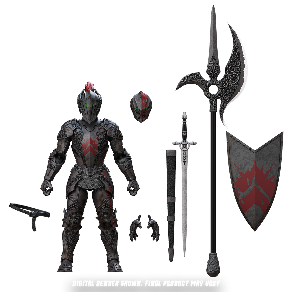 [$39.99] Epic H.A.C.K.S. Dire Knight Enchanted Armor 6-Inch Action Figure