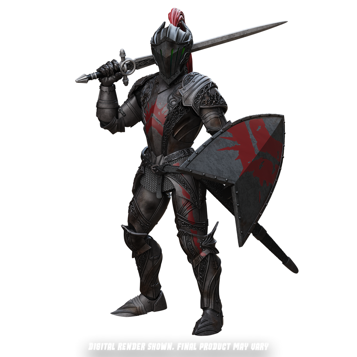 [$39.99] Epic H.A.C.K.S. Dire Knight Enchanted Armor 6-Inch Action Figure