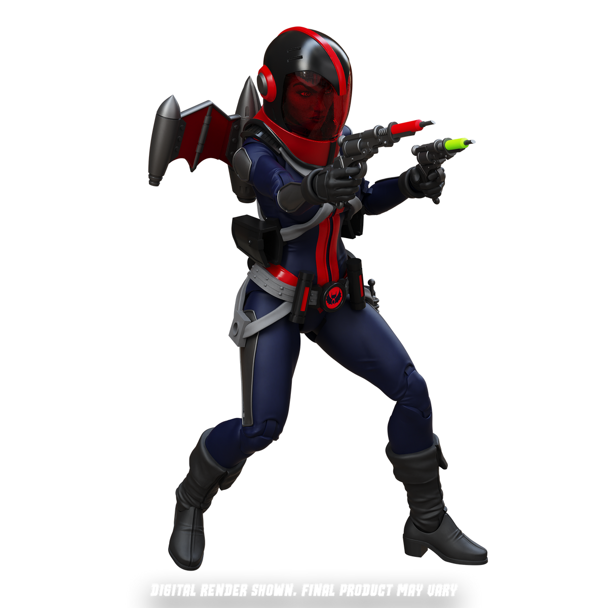 [$39.99] Epic H.A.C.K.S. Mercy Zaleska: Vampiron Secret Service 6-Inch Action Figure