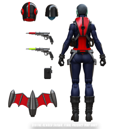 [$39.99] Epic H.A.C.K.S. Mercy Zaleska: Vampiron Secret Service 6-Inch Action Figure