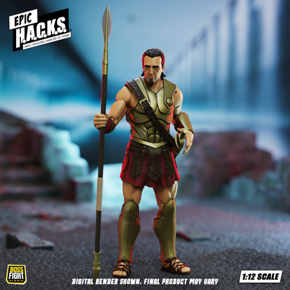 [$39.99] Epic H.A.C.K.S. Spartan Warrior: Pride of Sparta 6-Inch Action Figure