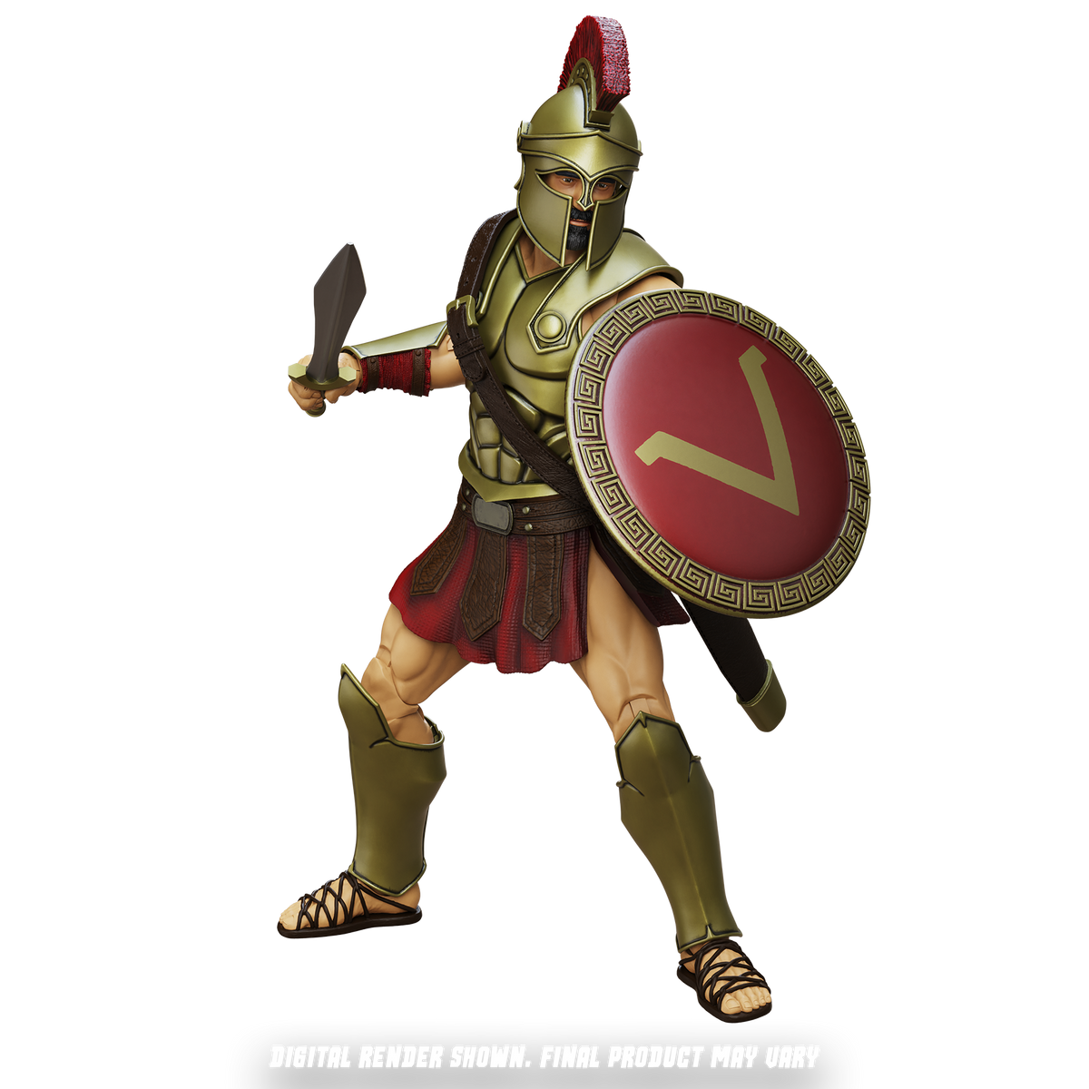 [$39.99] Epic H.A.C.K.S. Spartan Warrior: Pride of Sparta 6-Inch Action Figure